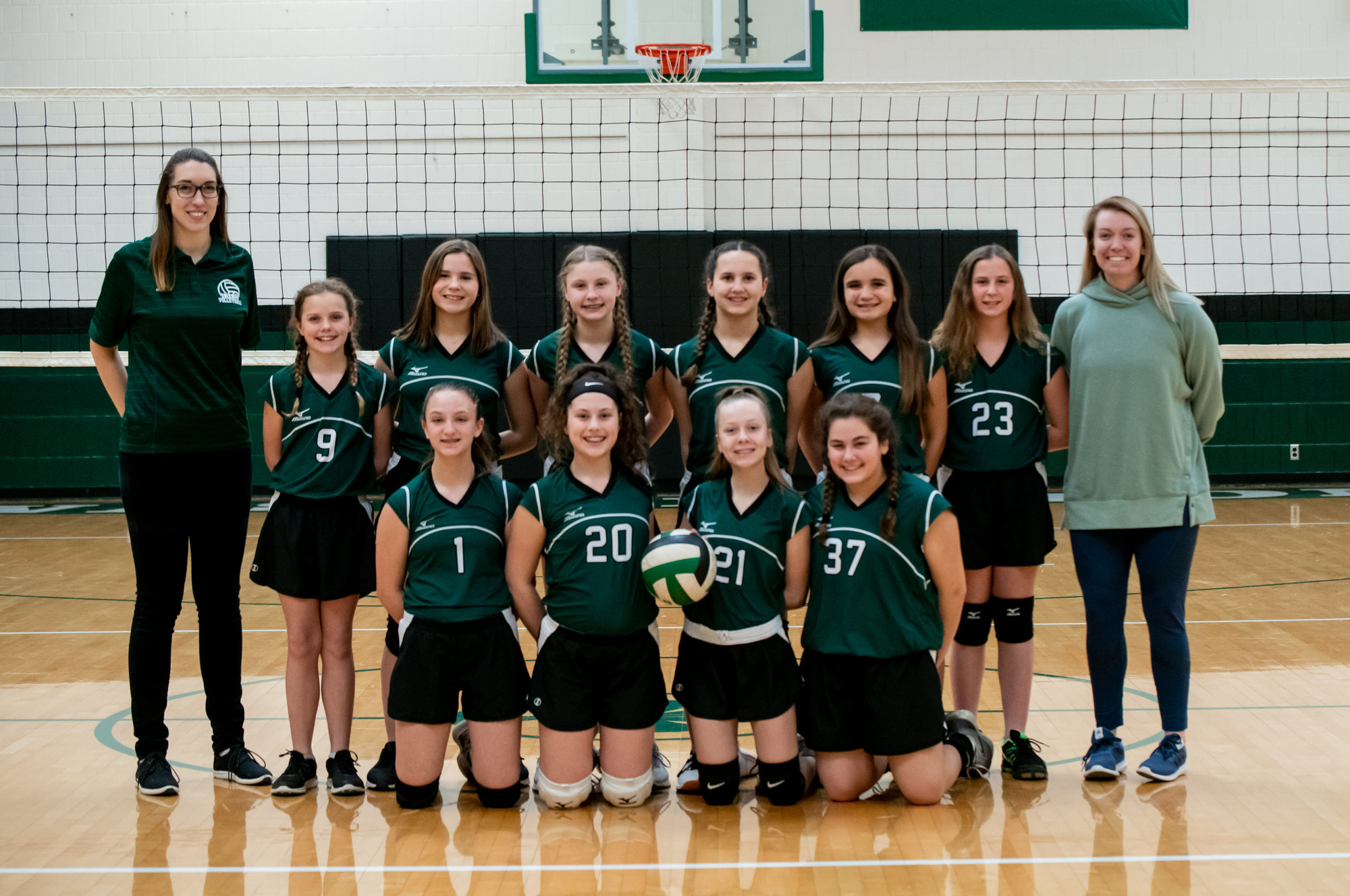 Volleyball 7th Grade Team